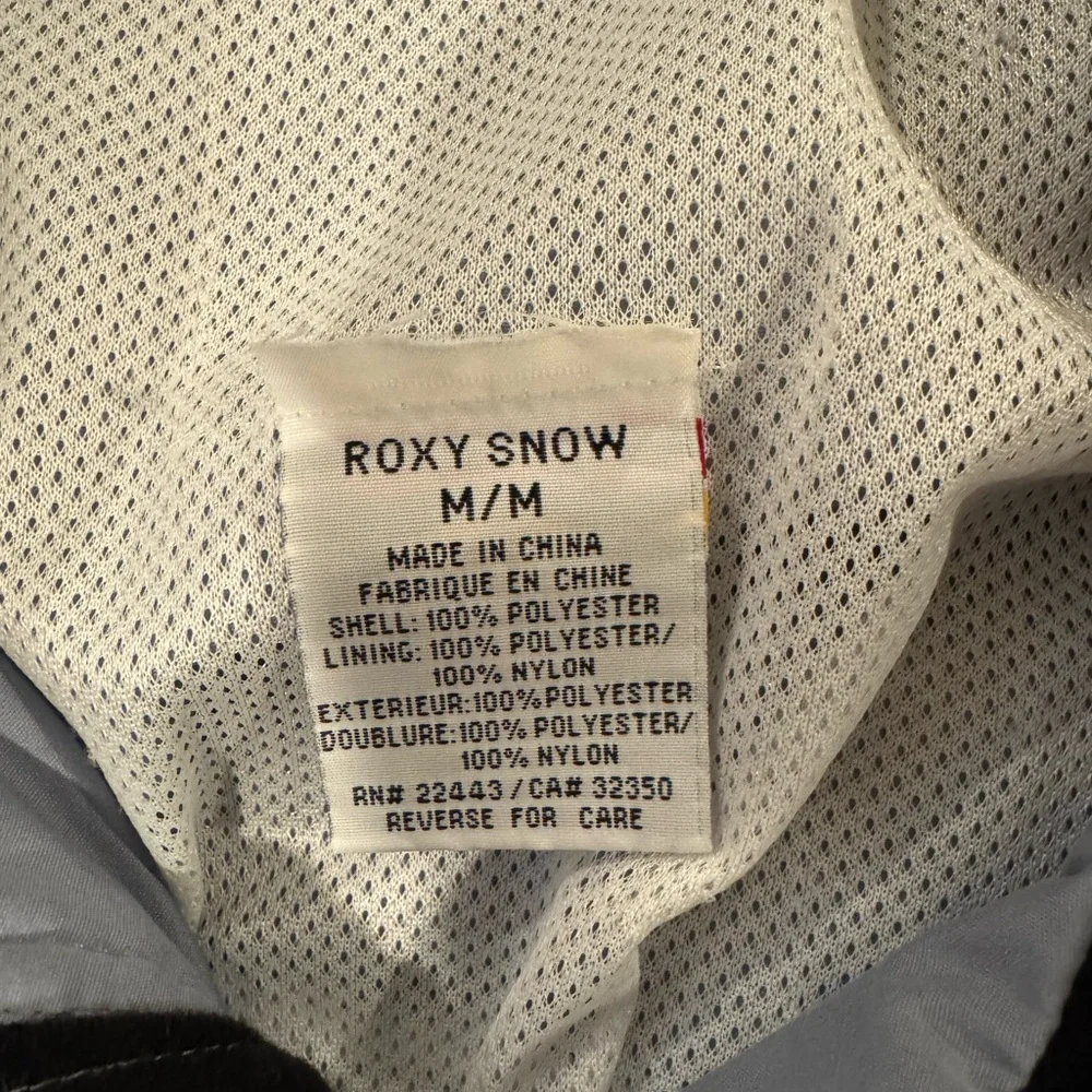 Roxy Two-Tone Gray Ski Jacket - Picture 3 of 3